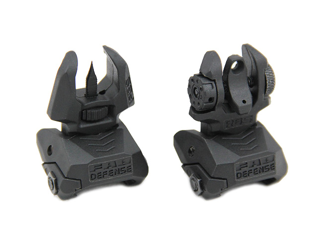 FBS+RBS-Rear and Front Dual Aperture Back-UP sights